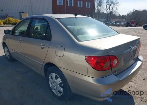 2005 Toyota Corolla Le из США, поврежденный, VIN 2T1BR32E45C504539